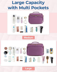 BagSMART waterproof PVC front pocket keeps wet items separate and easy to clean.
