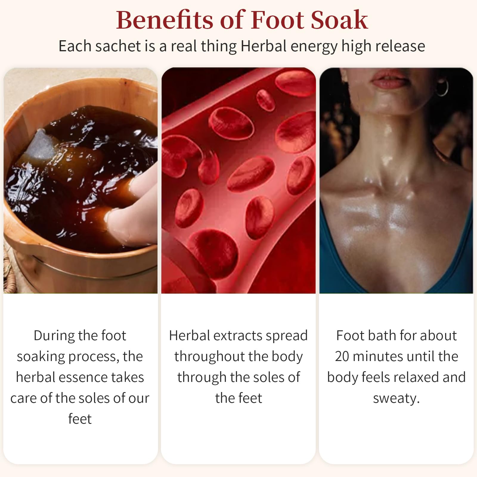 Baihuatang foot soak in tub relaxing after a long day