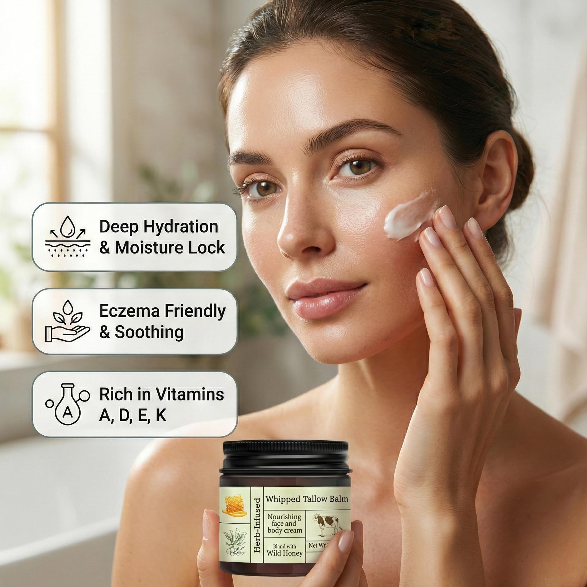 BAISEN DIARY natural ingredients label emphasizes simple, natural formula