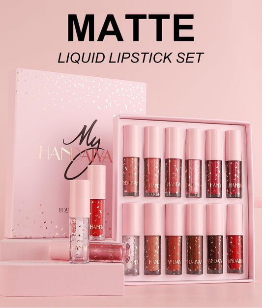 BAISEN DIARY velvet matte formula glides smoothly for flawless application