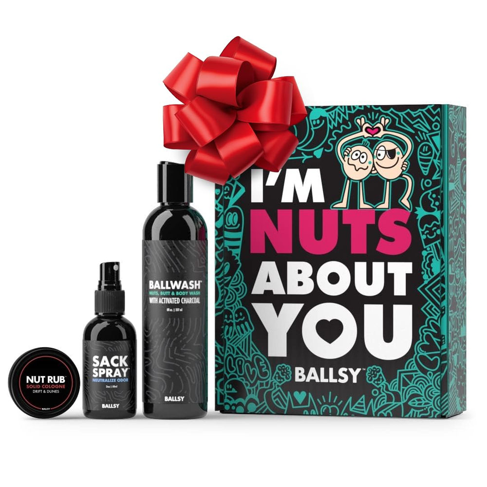 Ballsy Ballwash bottle for daily freshness and clean scent.