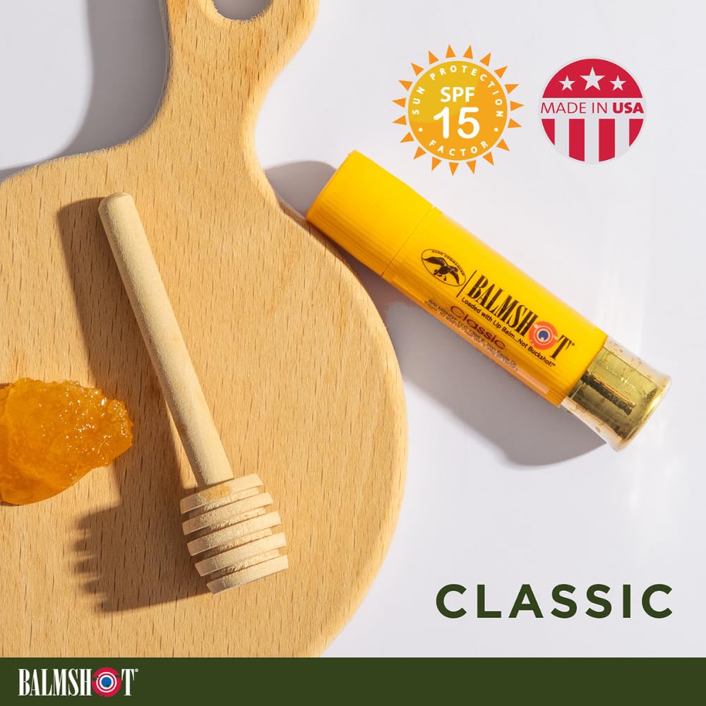 Balmshot durable shotgun-shell tube design for travel and on-the-go.