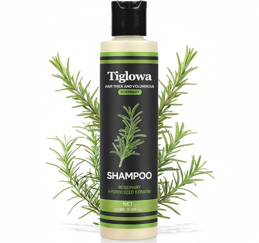 BALPPRD Tiglowa rosemary shampoo bottle on display for daily use
