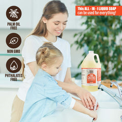 BAMBOO AND BIRCH eco refill bottle for sustainable care
