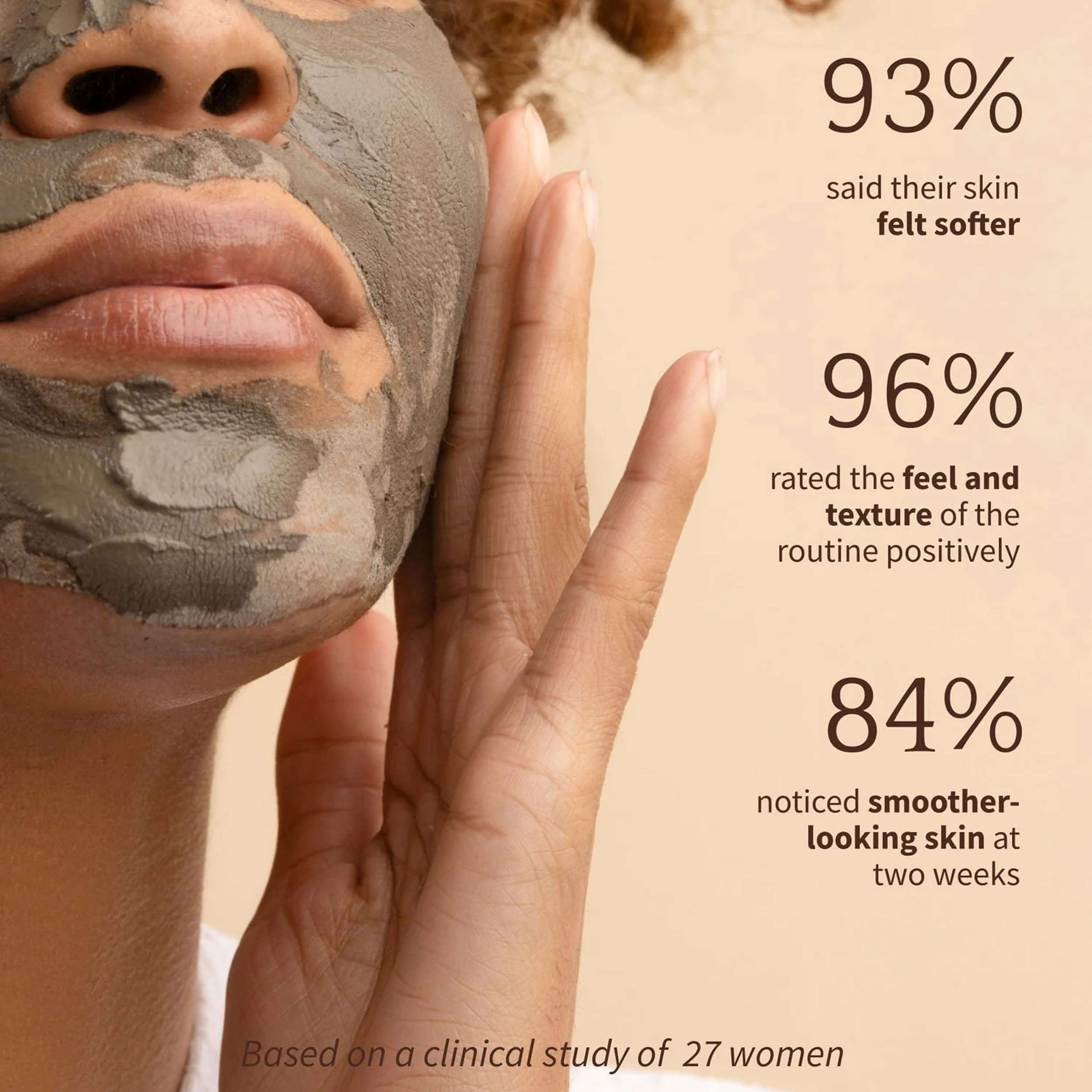 BAMBU EARTH spa-like moment captures relaxing self-care while purifying pores