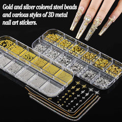 BANA ART nail gem collection for versatile designs