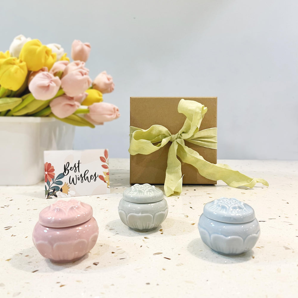 Banami handmade-detail packaging emphasizes artisan craftsmanship and luxury presentation.