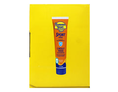 Banana Boat SPF 30 fast absorbing formula dries clear