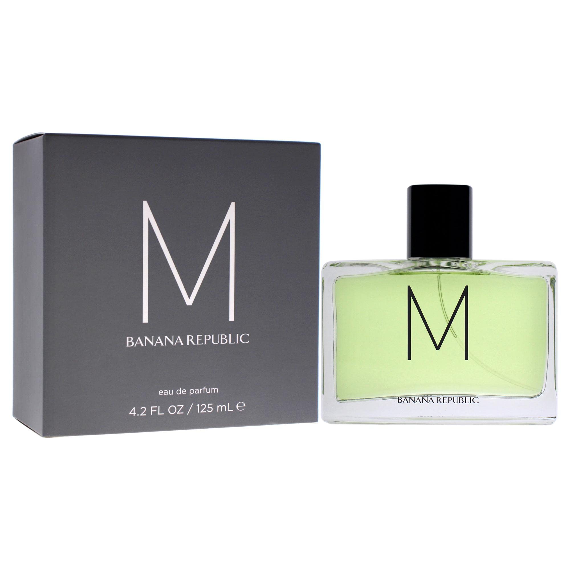 Banana Republic M Men EDP spray applied to the skin to convey long-lasting fragrance.