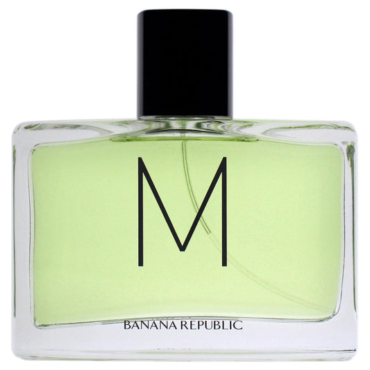 Banana Republic M Men EDP packaging box with elegant Banana Republic branding.