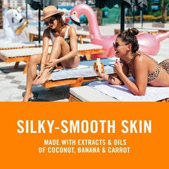 Banana Boat Deep Tanning Spray ingredients highlight coconut oil and natural oils for hydration.