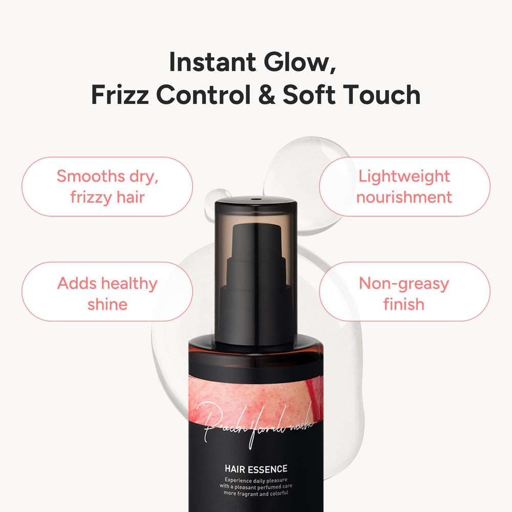 BANANAL glossy finish after use hints at frizz reduction and smooth strands