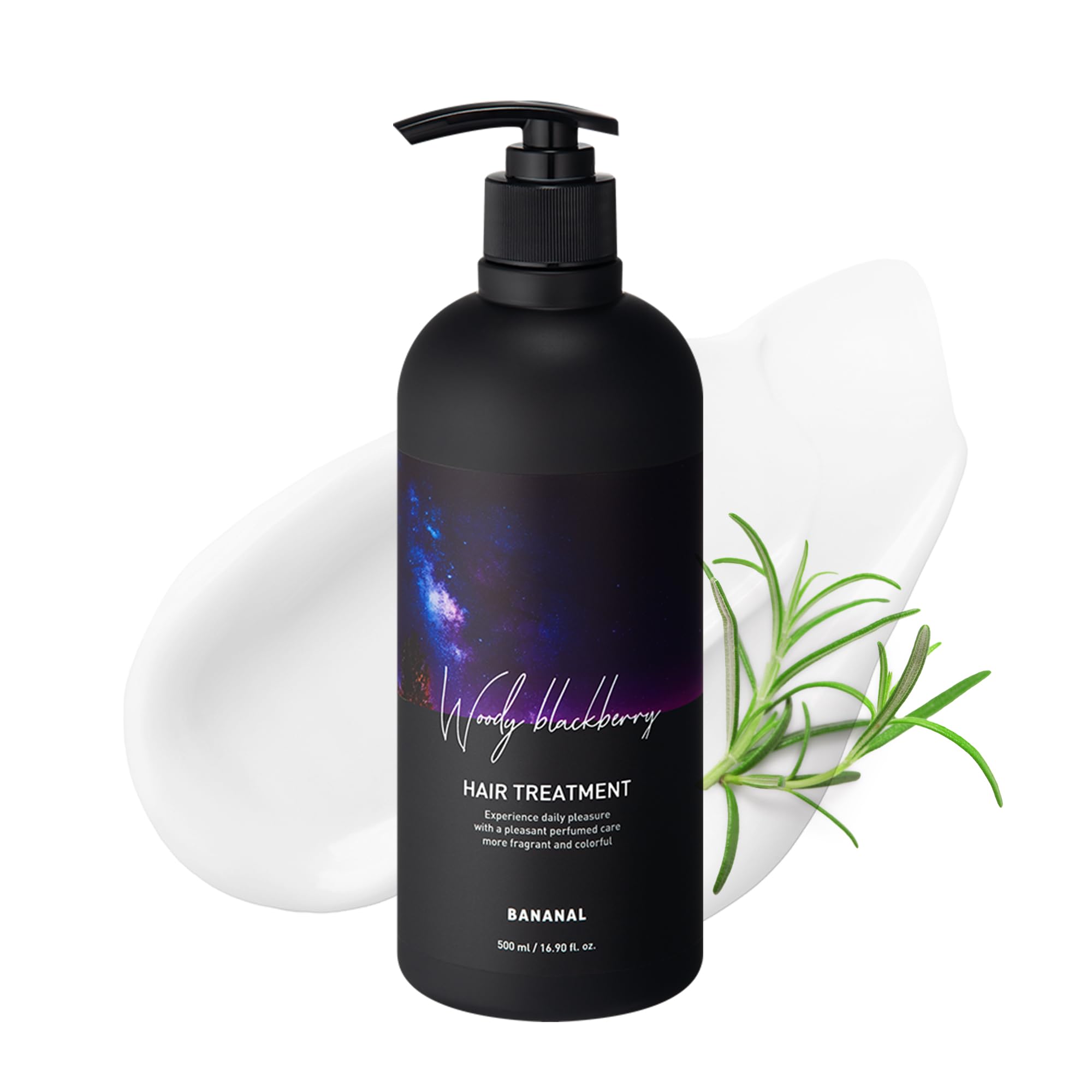 BANANAL Korean Hair Treatment Conditioner bottle pour for easy detangling