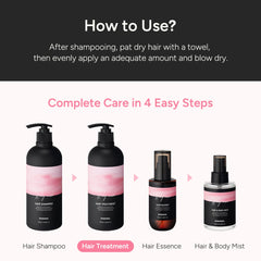 BANANAL finished look reveals soft, glossy hair with lasting manageability