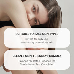 BANANAL Perfumed Hair Mist applied to skin for hydration and scent