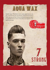Bandido Aqua Wax 7 dresser scene for everyday grooming.