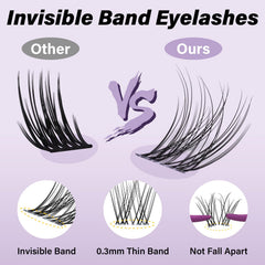 B&Qaugen Flora lash kit tools and applicator for precise DIY application.