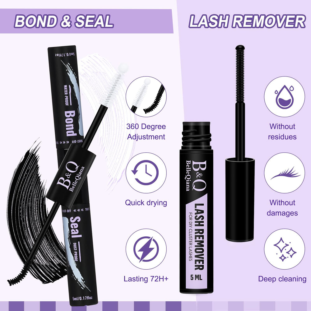 BandQaugen Lash Removal Oil provides gentle removal for safe lash care.