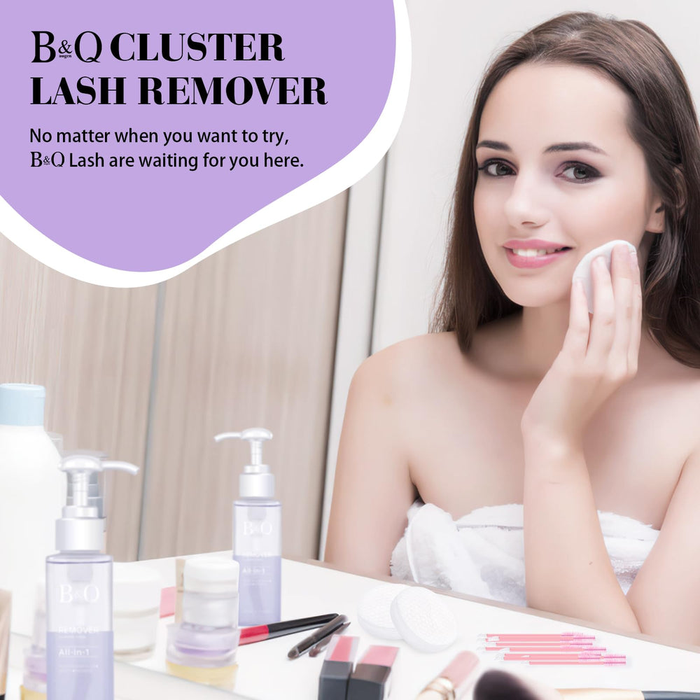 Front packaging of B&Qaugen Lash Remover for easy shopping decisions