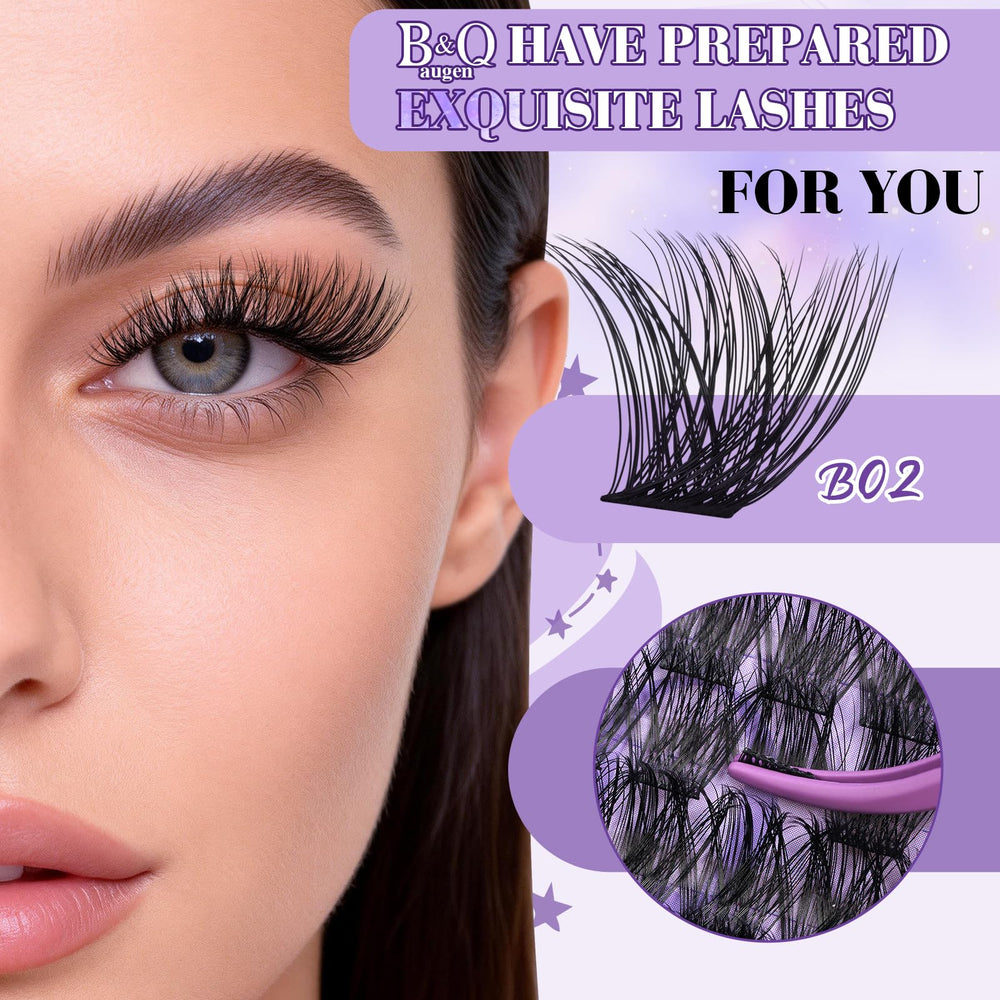 BandQaugen B02 DCurl lashes offer natural-looking fullness.