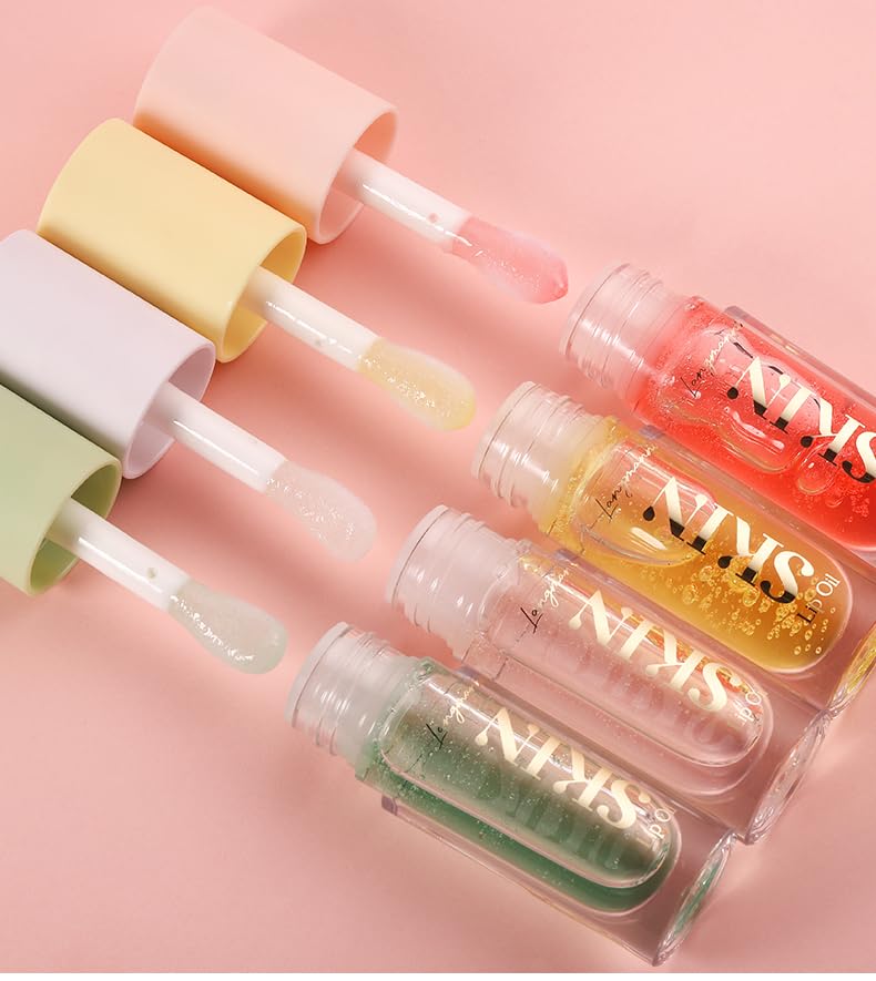 Bangfeng gift packaging lip glow oil presents a chic, ready-to-gift option.