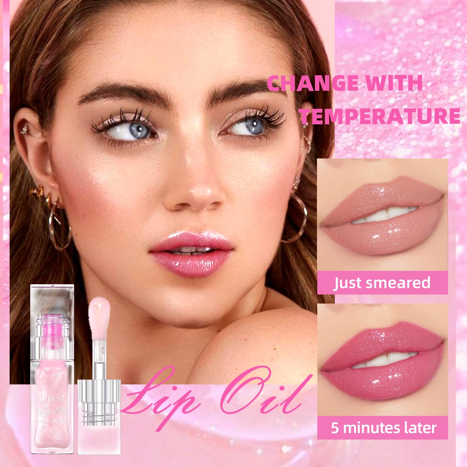 Bangfeng light-reflecting glitter enhances lip glow