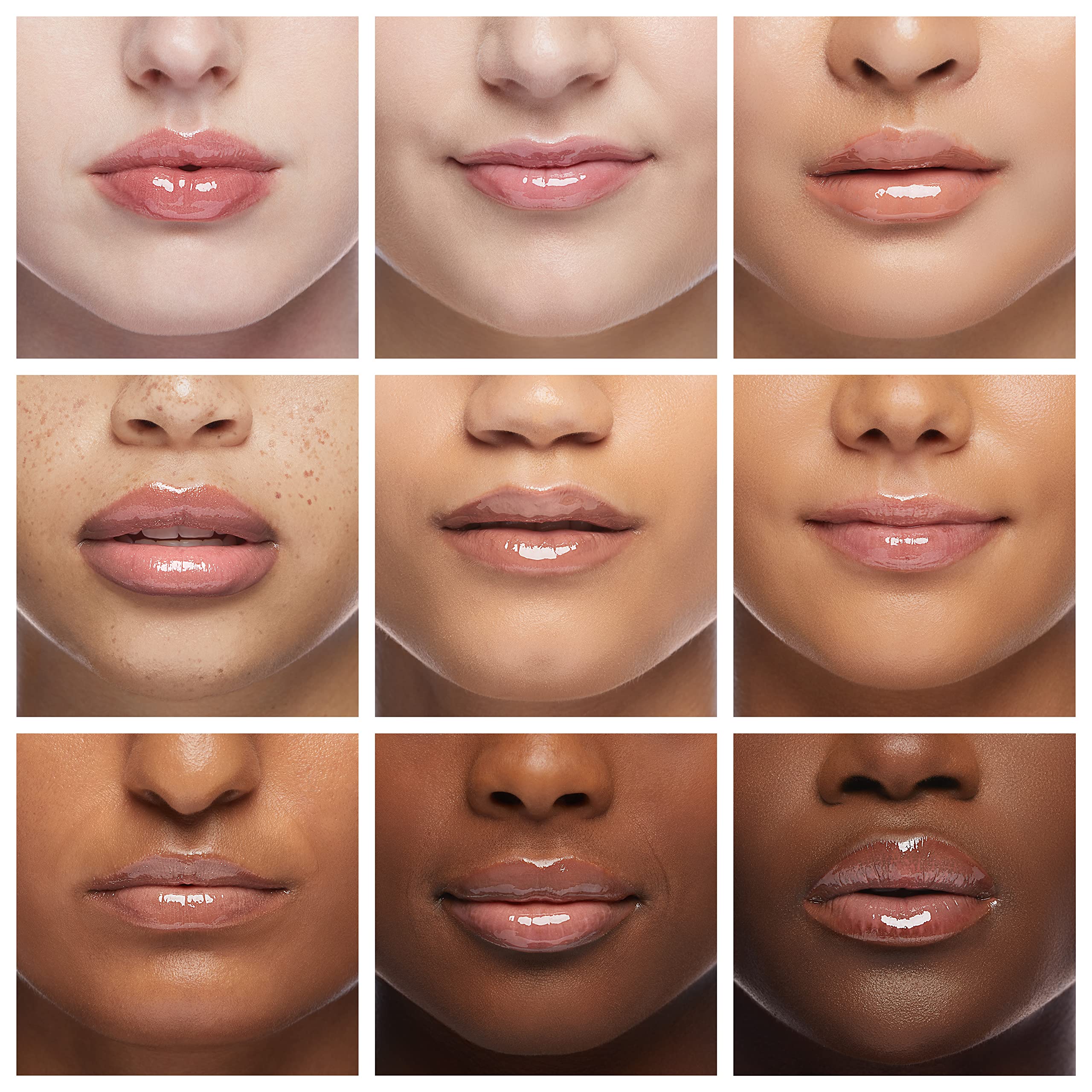 Bangfeng lip oil application scene shows smooth, even layering for glossy lips.