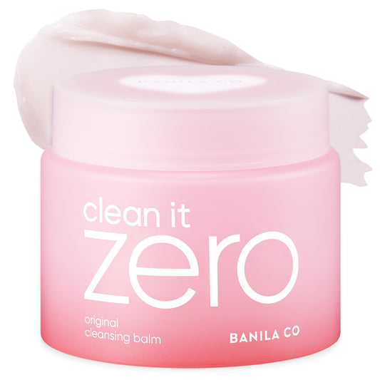 BANILA CO Clean It Zero Original Heart Edition packaging, vegan cleansing option for all skin types