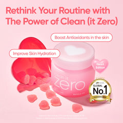 BANILA CO Clean It Zero Original Heart Edition sherbet texture close-up