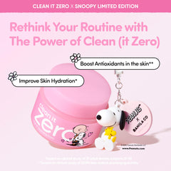 BANILA CO Clean It Zero Original Snoopy Edition sherbet texture melting makeup easily