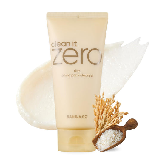BANILA CO Clean It Zero Rice Toning bottle pour for a smooth, balanced cleanse