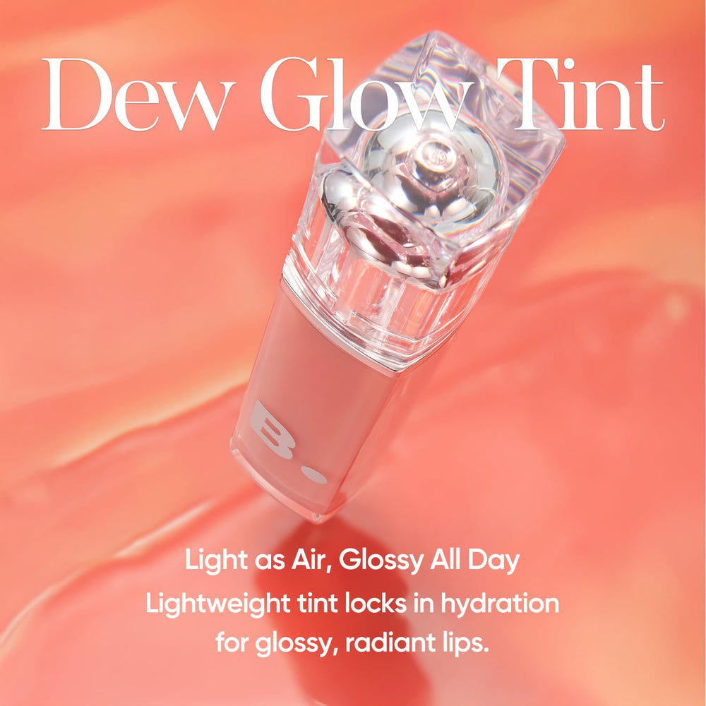 BANILA CO Dew Glow Tint applicator swipe demonstrates easy, even coverage.