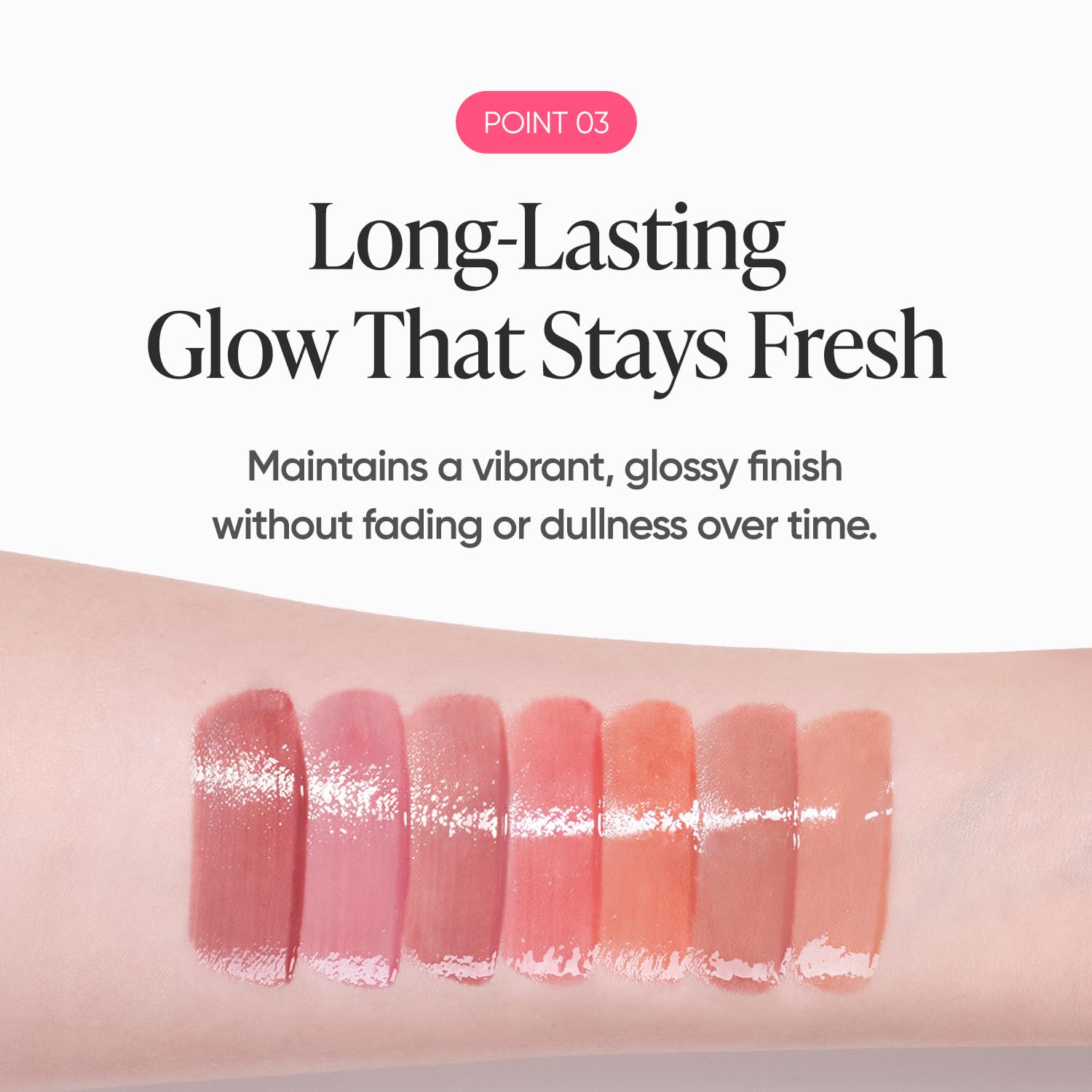 BANILA CO Dew Glow Tint hydration boost for moisturized lips.