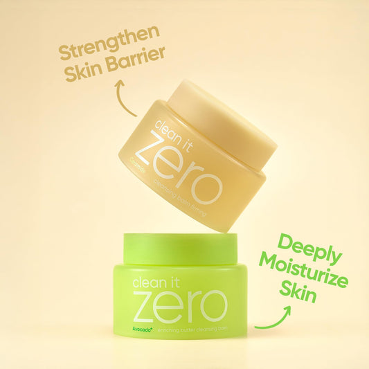 BANILA CO Enriching Butter close-up highlighting avocado and superfood blend for hydration