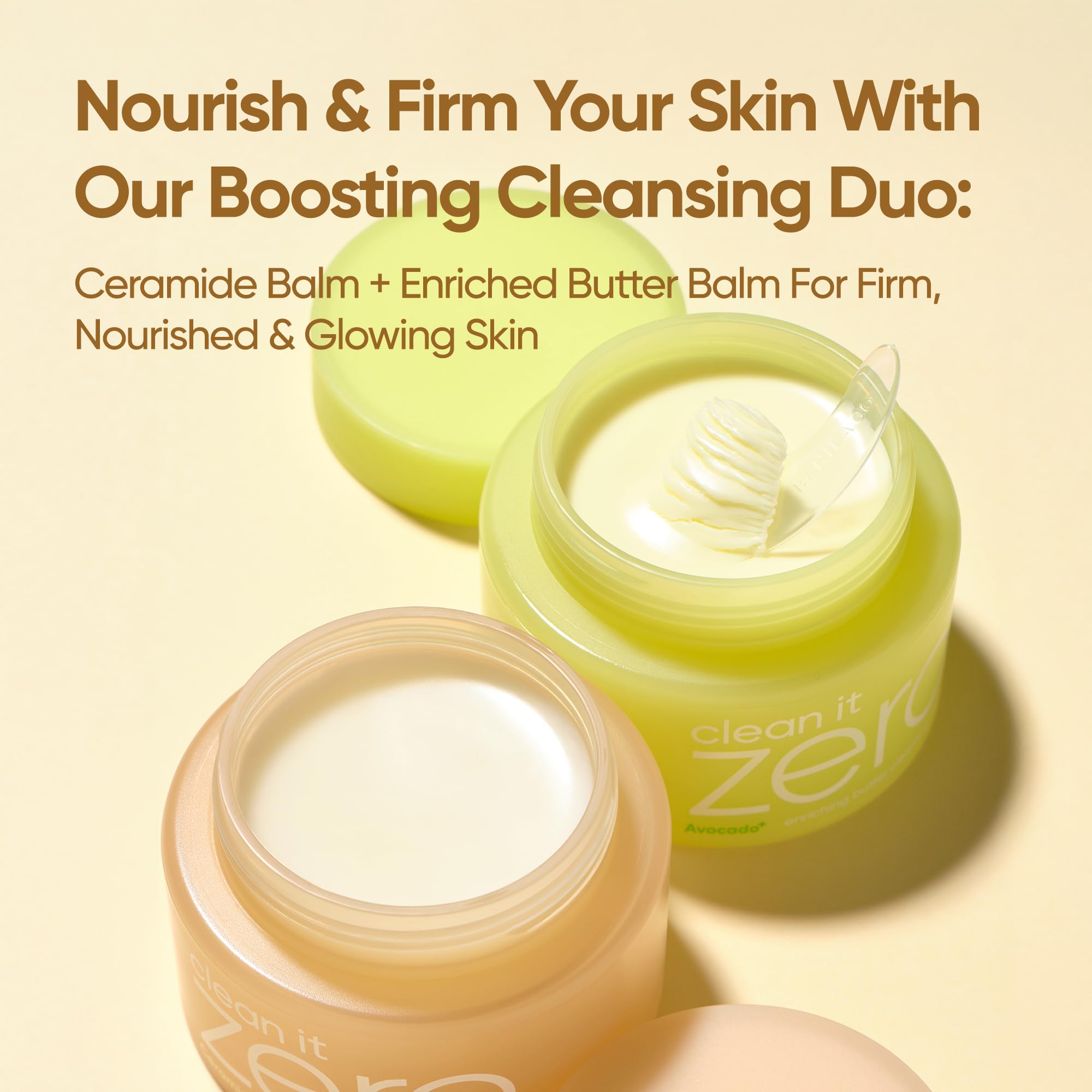 BANILA CO Firming Balm with moringa ceramide showing moisture barrier support