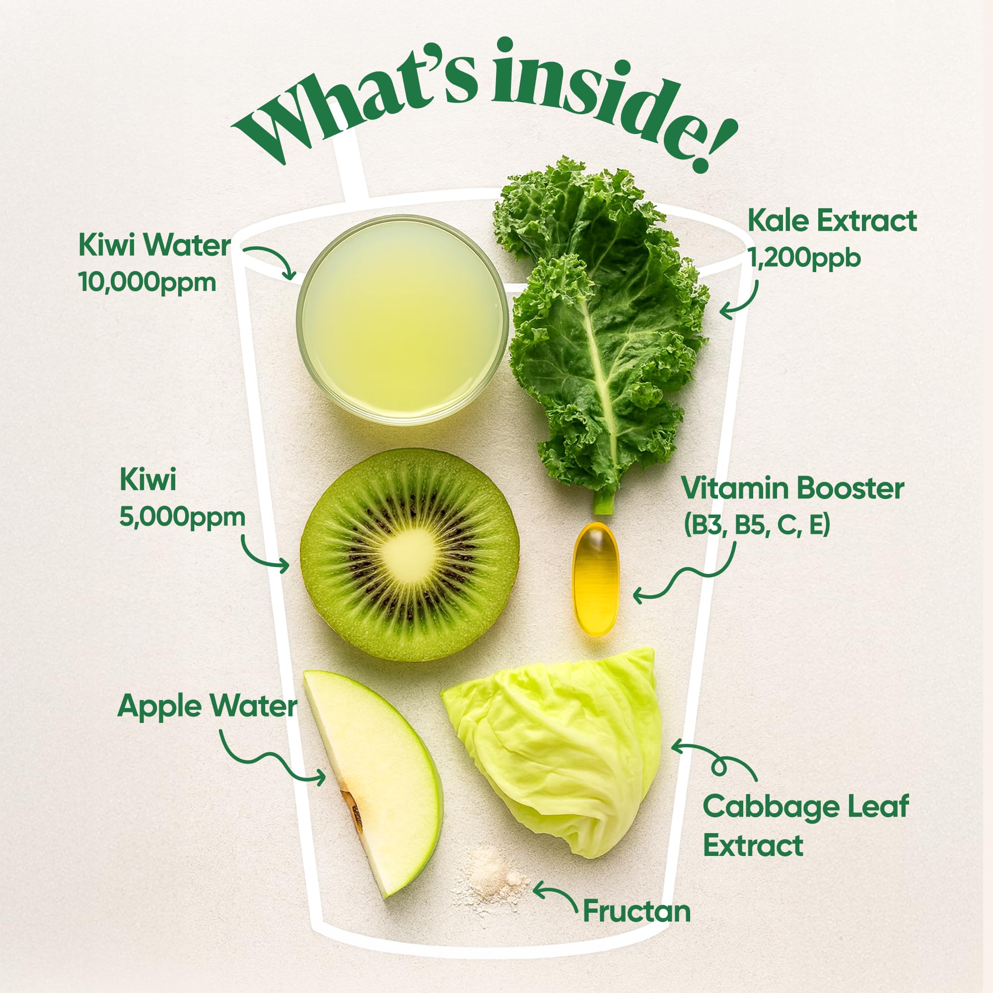 BANILA CO Kiwi extract and kale boost revitalize skin after cleansing
