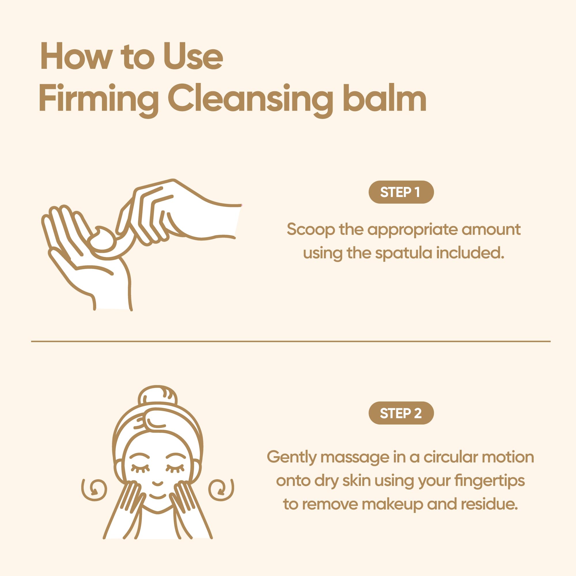 Rinsing BANILA CO balm with water to emulsify and remove residue