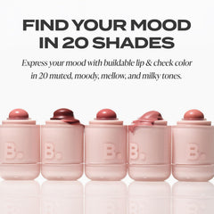 BANILA CO Romantic Blush Lip Cheek twist-up stick enables precise, mess-free application.