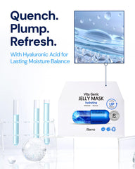 Bano Vita Genic mineral water from Jeju supports refreshing hydration.