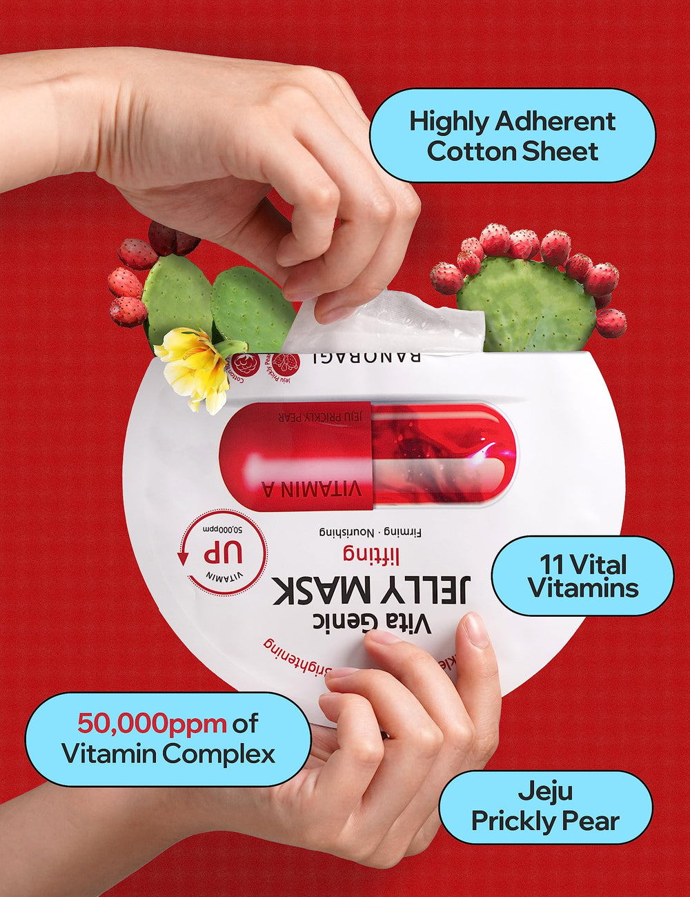 BANOBAGI Jelly Mask purifies pores while restoring moisture.