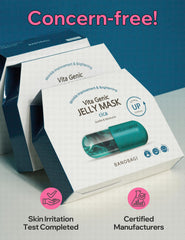 BANOBAGI Vita Genic Jelly Cica mask brand label and packaging