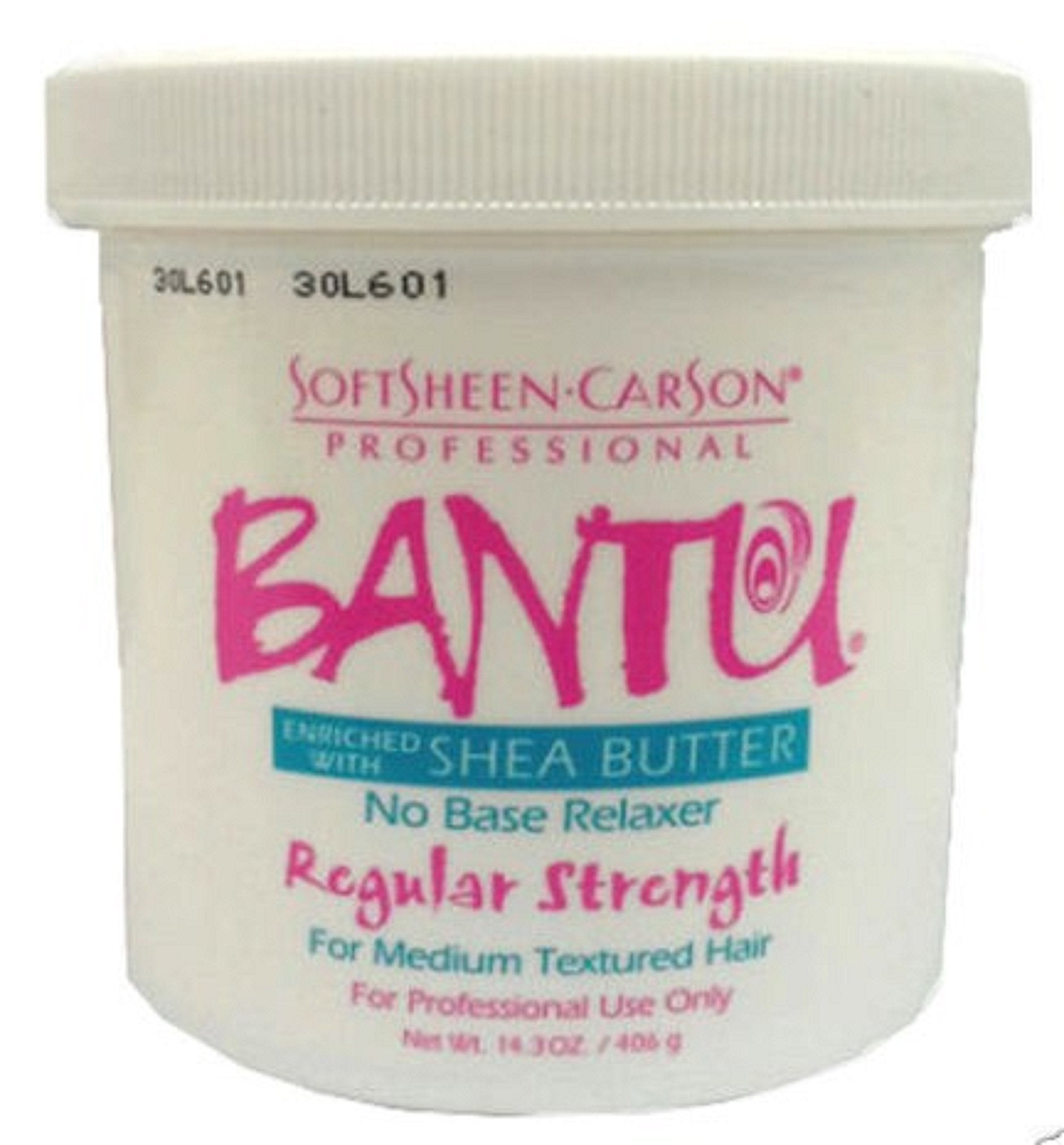 BANTU No Base Relaxer Regular 15oz cream packaging for professional use