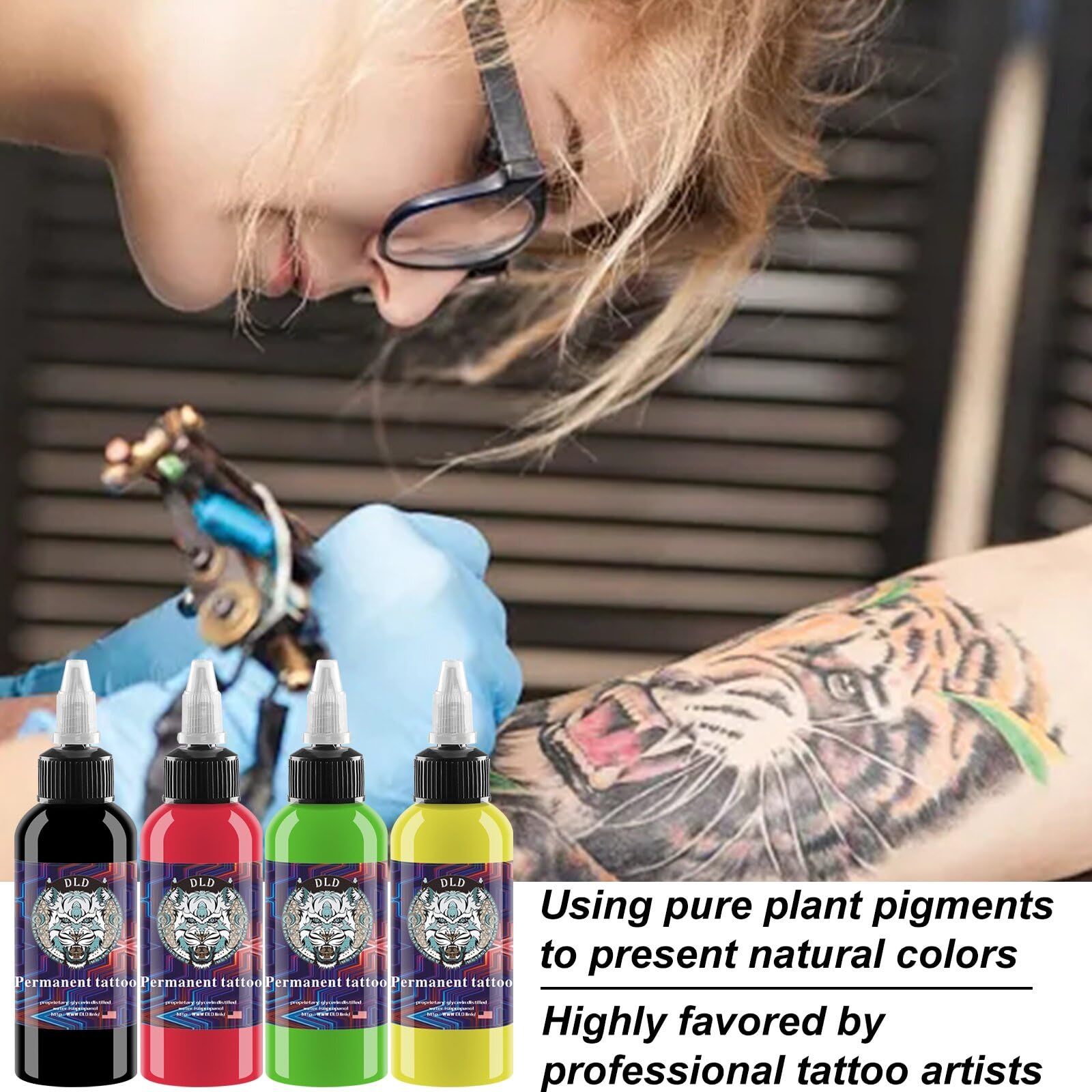 BAODELI 30ml bottle close-up highlights smooth flow and consistent pigment delivery.