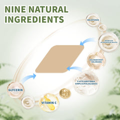 Bapbalolo patch texture close-up — non-irritating formula detail.