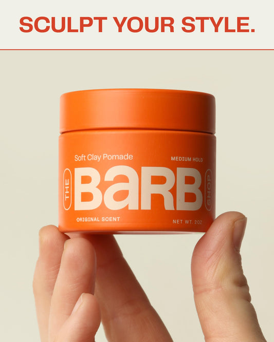 The Barb Shop Barb Soft Clay texture closeup showcasing creamy spread for easy rework