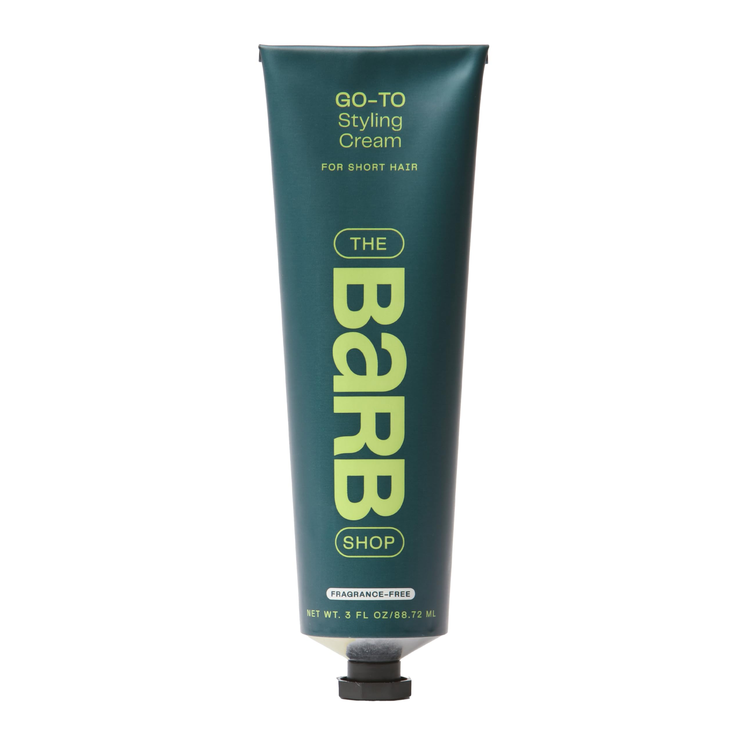 The Barb Shop Barb Styling Cream soft hold bottle for natural texture and a touchable finish.