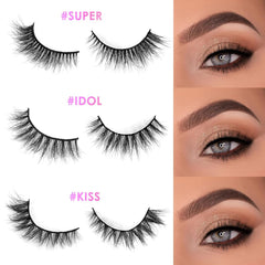 Barbielylashes natural cat-eye 14mm mink lashes for everyday elegance