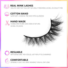 Barbielylashes soft black cotton band for comfortable lash wear