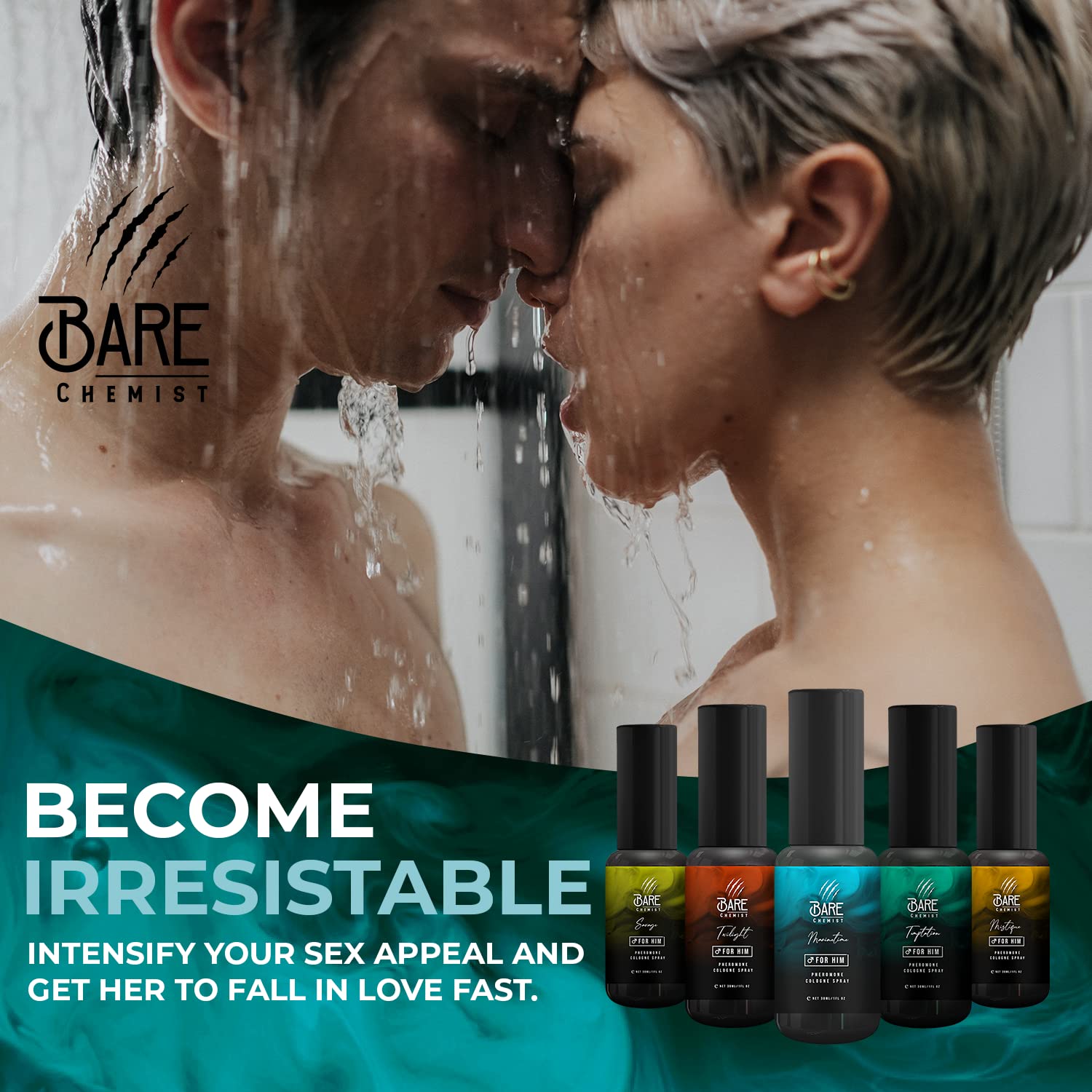 Bare Chemist Maritime alcohol free label communicates skin friendly long lasting scent.