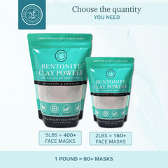 Bare Essentials Living clay powder for seed bombs and DIY beauty projects.